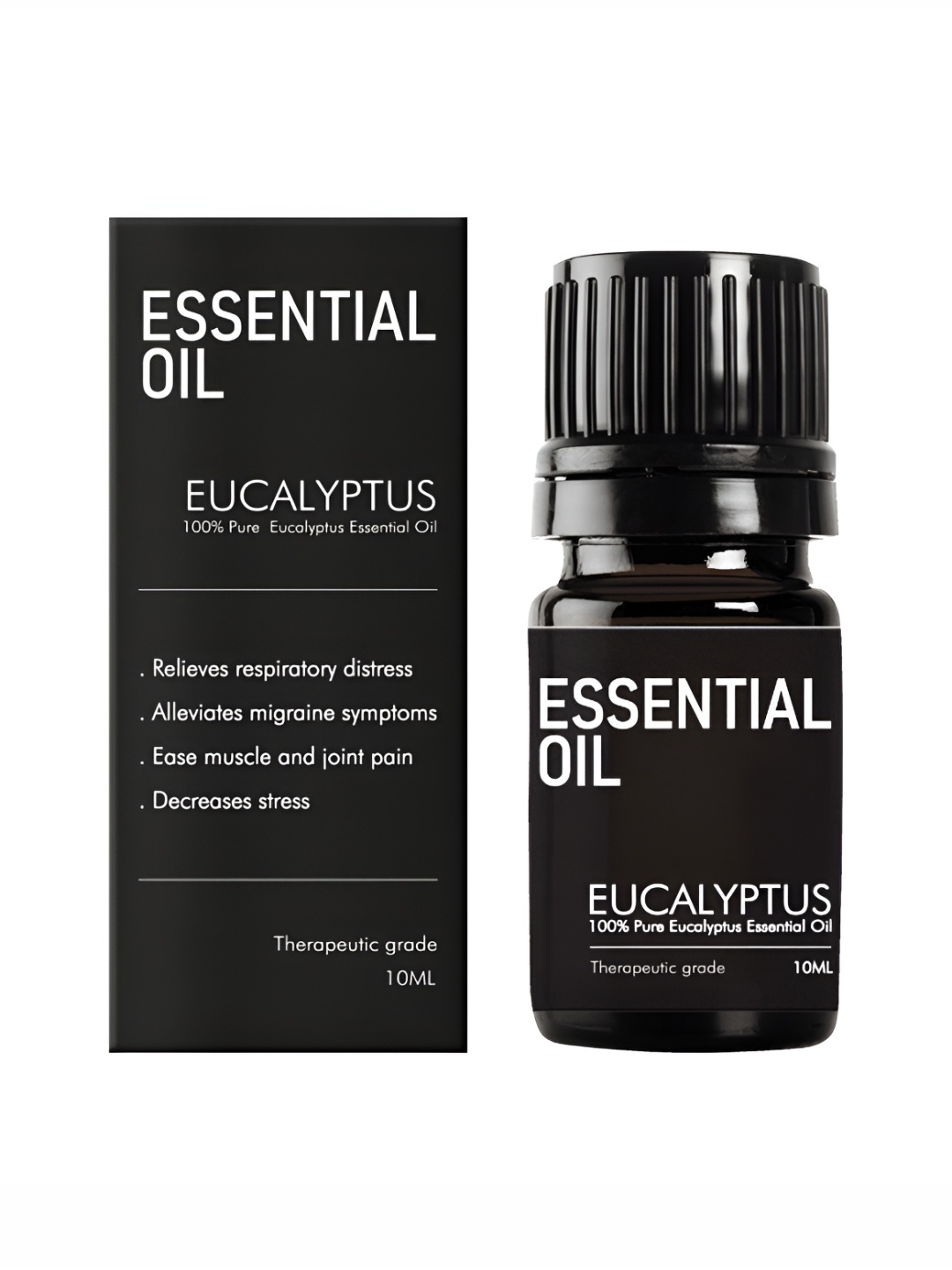 

Secret Alchemist Eucalyptus Essential Oil - 10ml, Black