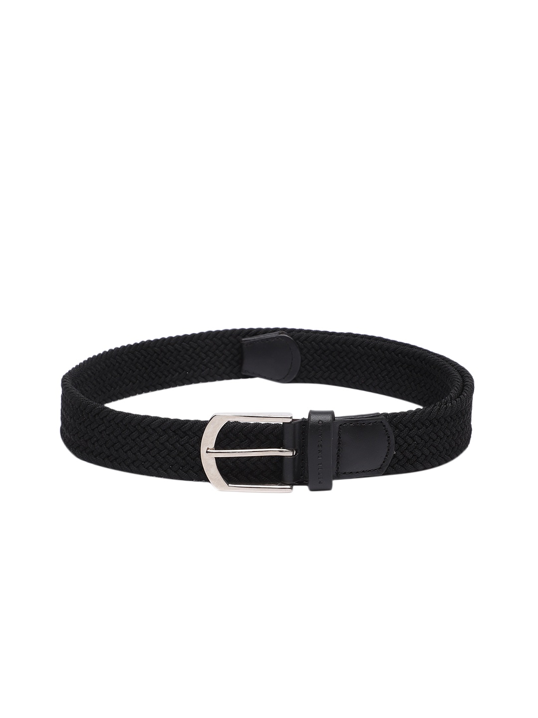 

Peter England Men Braided Belt, Black