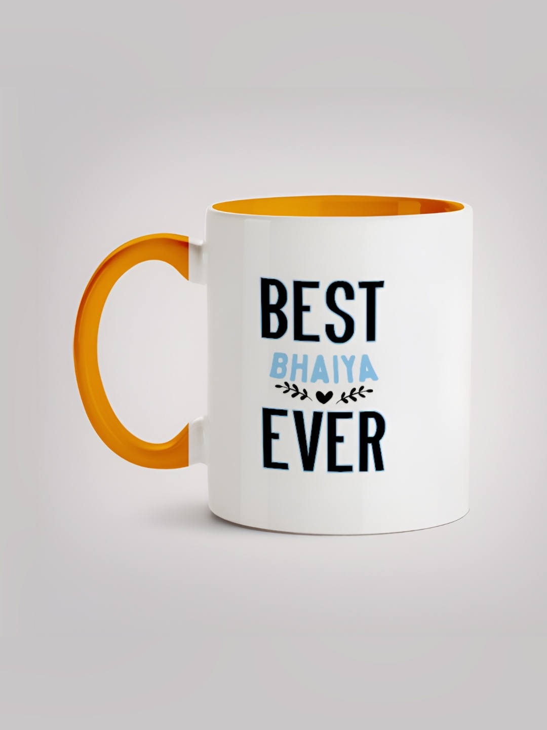 

MOTIVATE BOX White & Black Printed Ceramic Glossy Mugs 330 ml