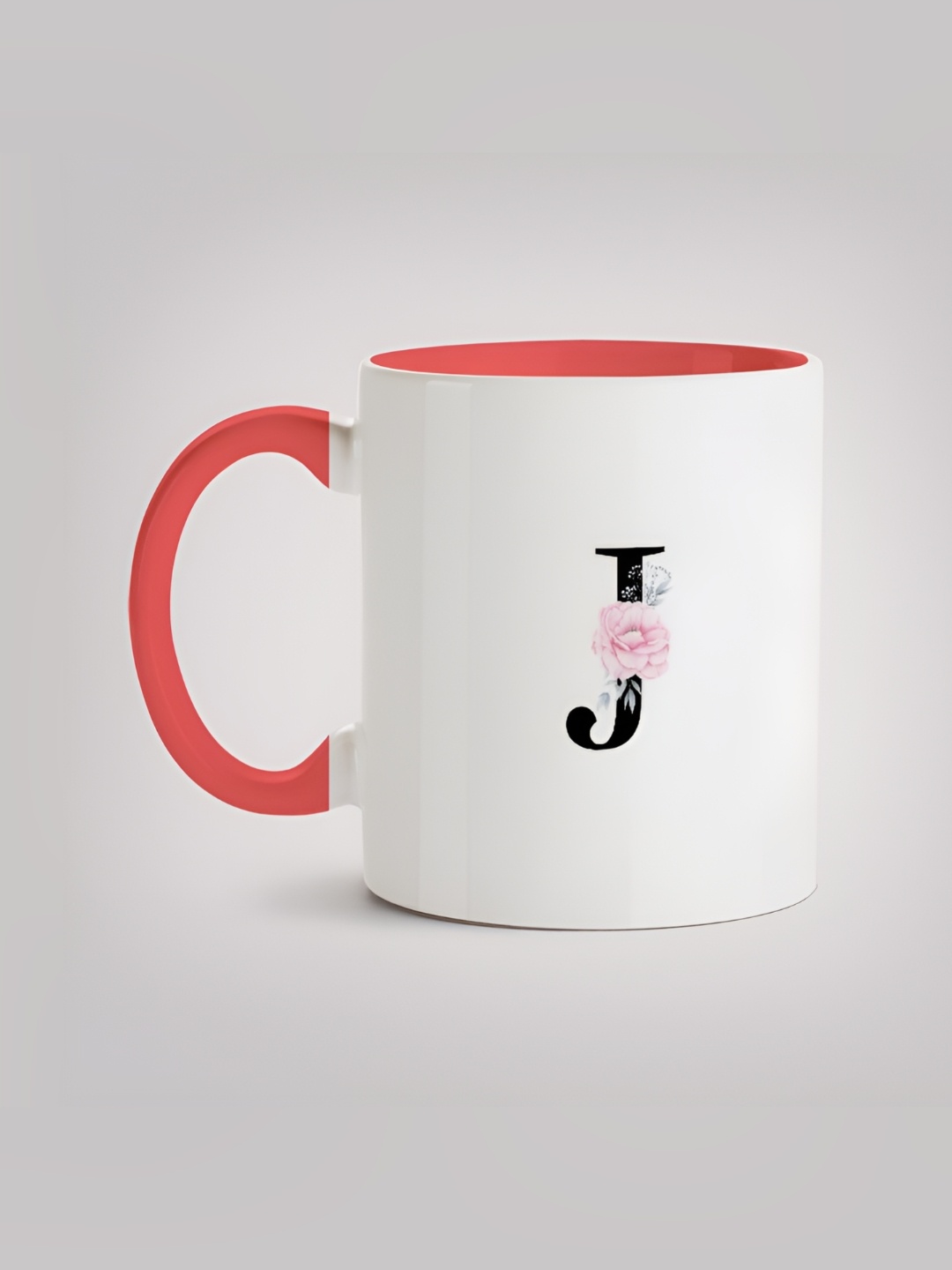 

MOTIVATE BOX White & Red Printed Ceramic Glossy Mug 330ml