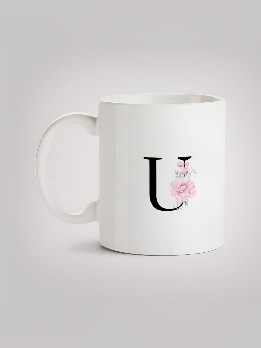 

MOTIVATE BOX White & Black Printed Ceramic Glossy Mug 330ml