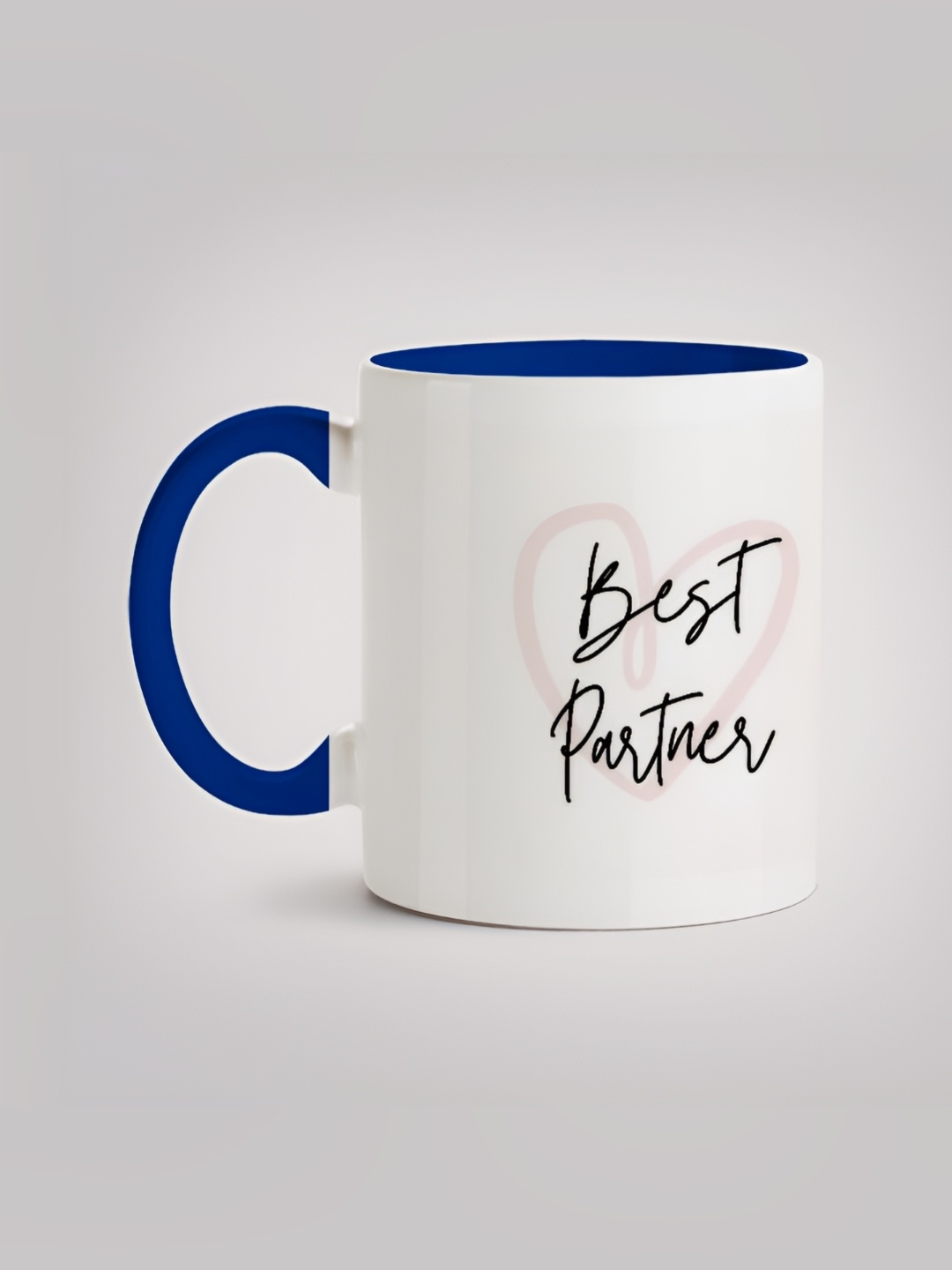 

MOTIVATE BOX White & Black Printed Ceramic Microwave Safe Glossy Finished Mug 330 ml