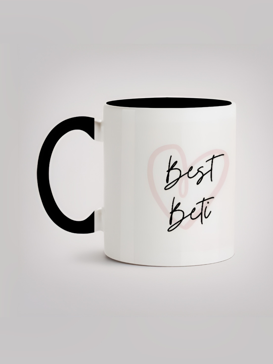 

MOTIVATE BOX Black & White Printed Ceramic Microwave Safe Glossy Mugs 330 ml