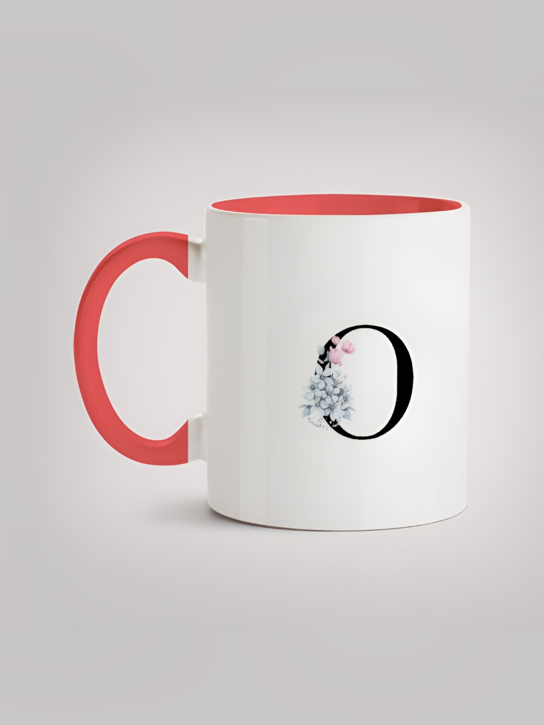 

MOTIVATE BOX White & Red Printed Glossy Ceramic Mugs 330 ml