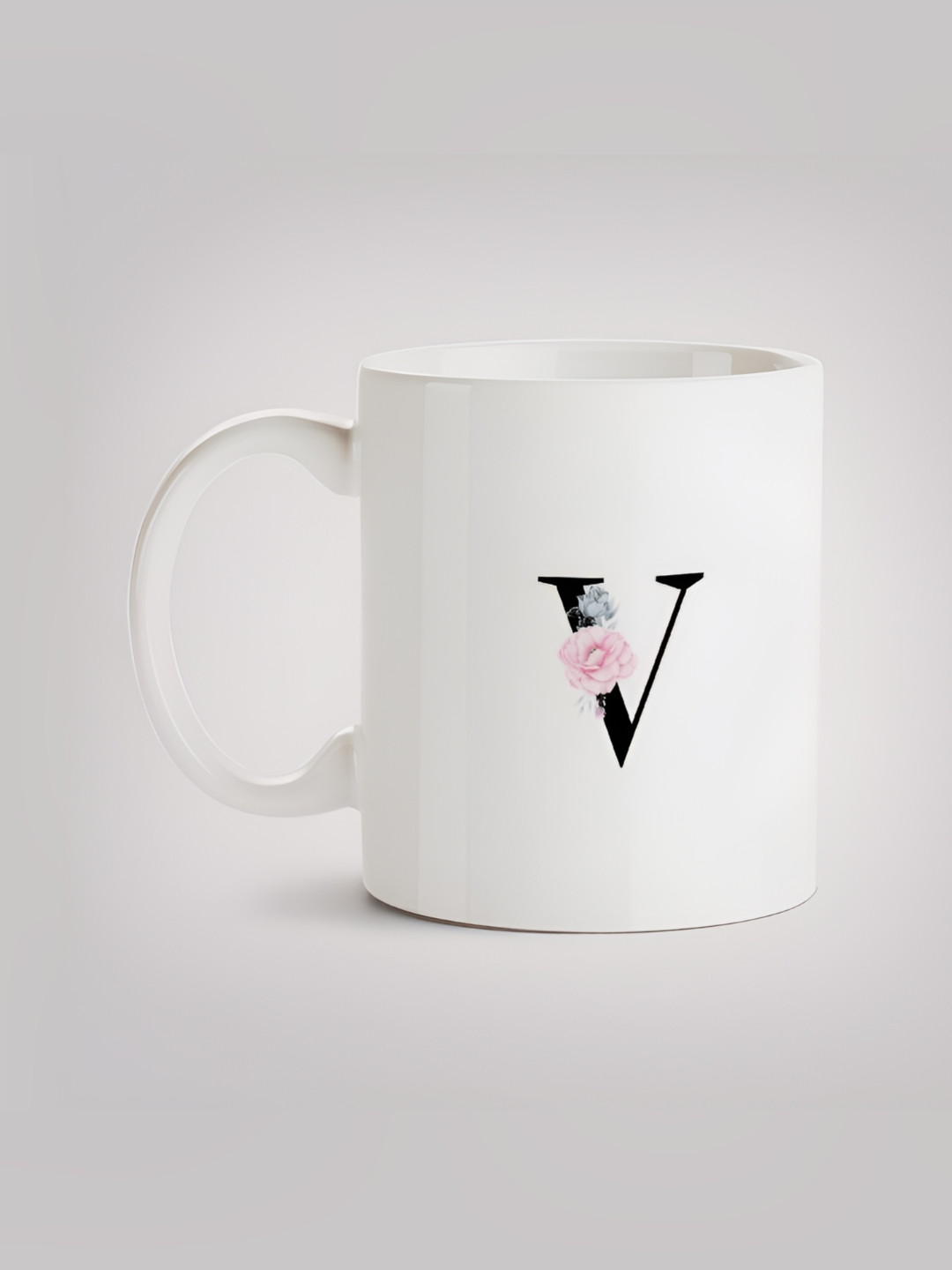 

MOTIVATE BOX White & Black Printed Glossy Ceramic Mugs 330 ml