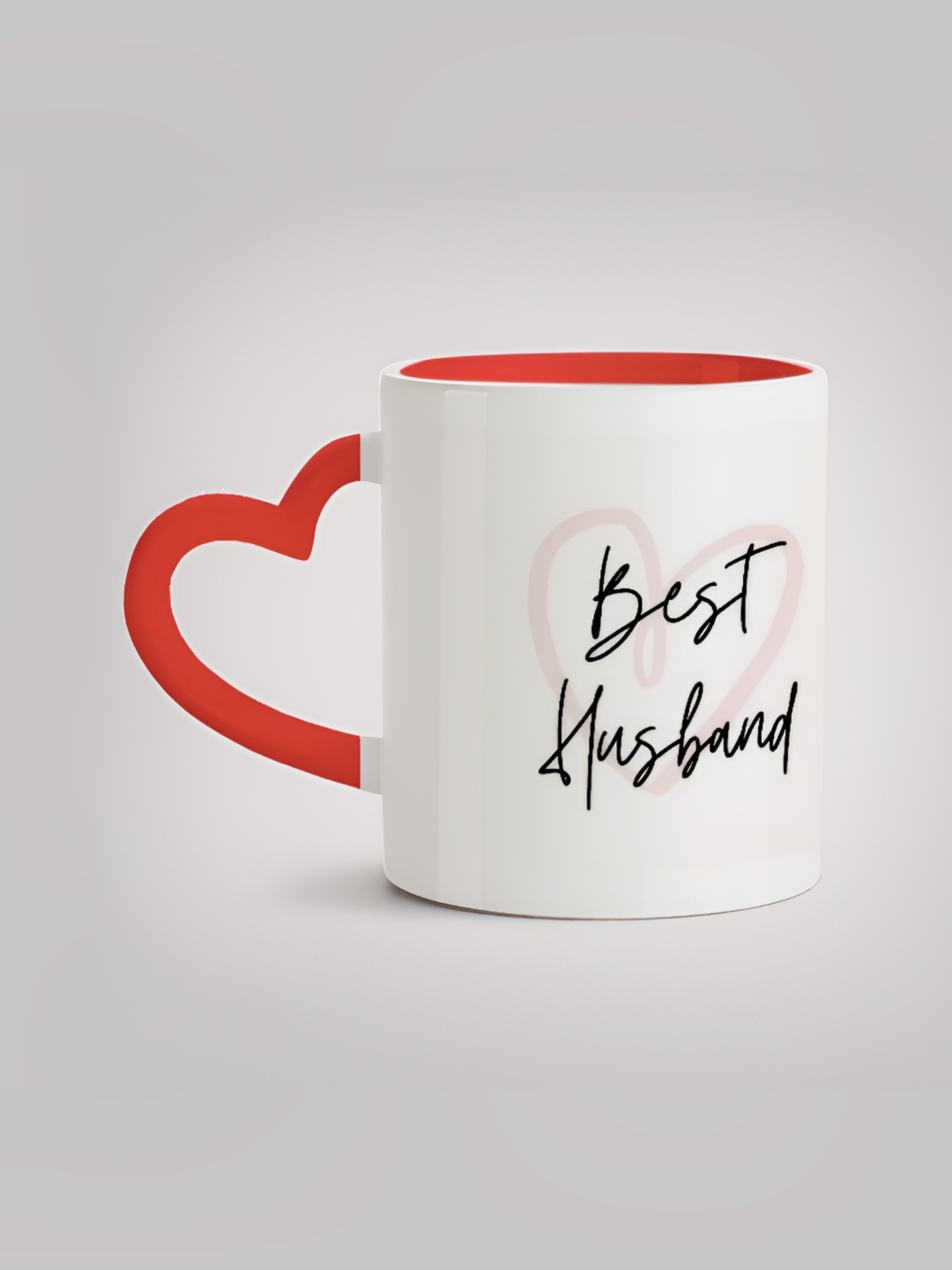 

MOTIVATE BOX White & Red Printed Ceramic Glossy Mug 330ml