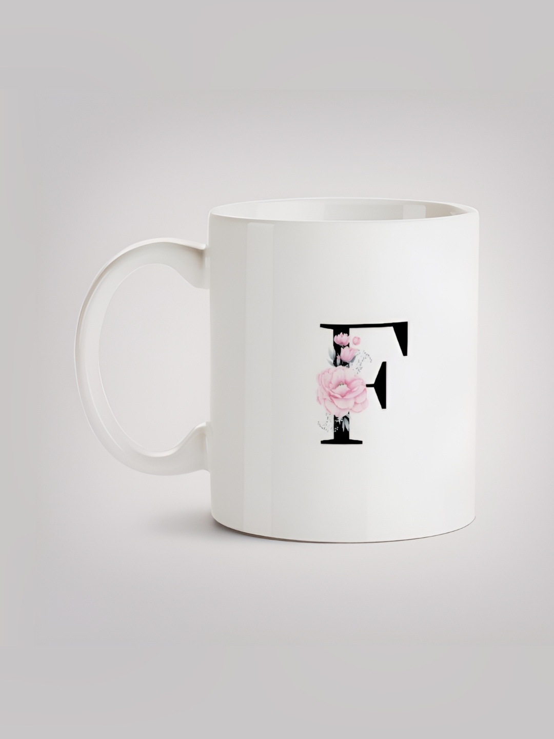 

MOTIVATE BOX White & Black Typography Printed Ceramic Glossy Mug 330 ml