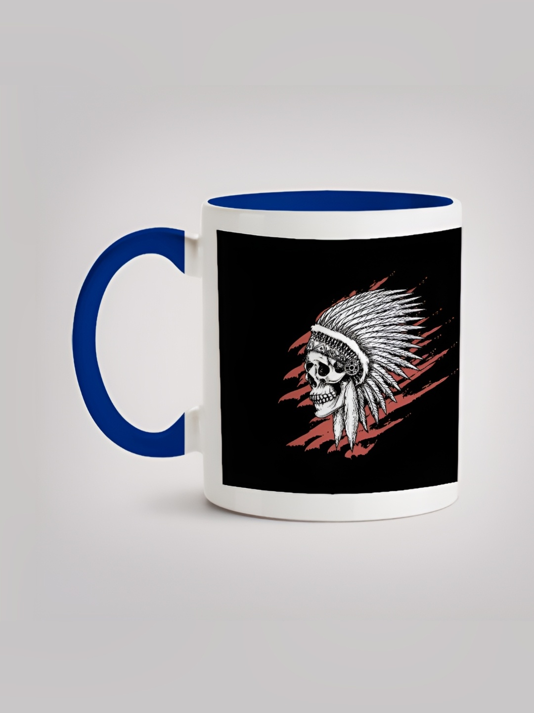 

MOTIVATE BOX White & Black Printed Ceramic Glossy Mug 330ml