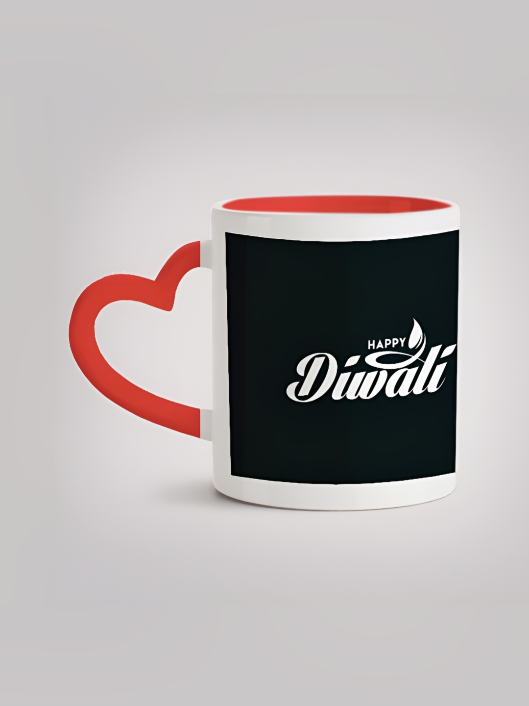 

MOTIVATE BOX Black & White Typography Printed Ceramic Glossy Mug 330 ml