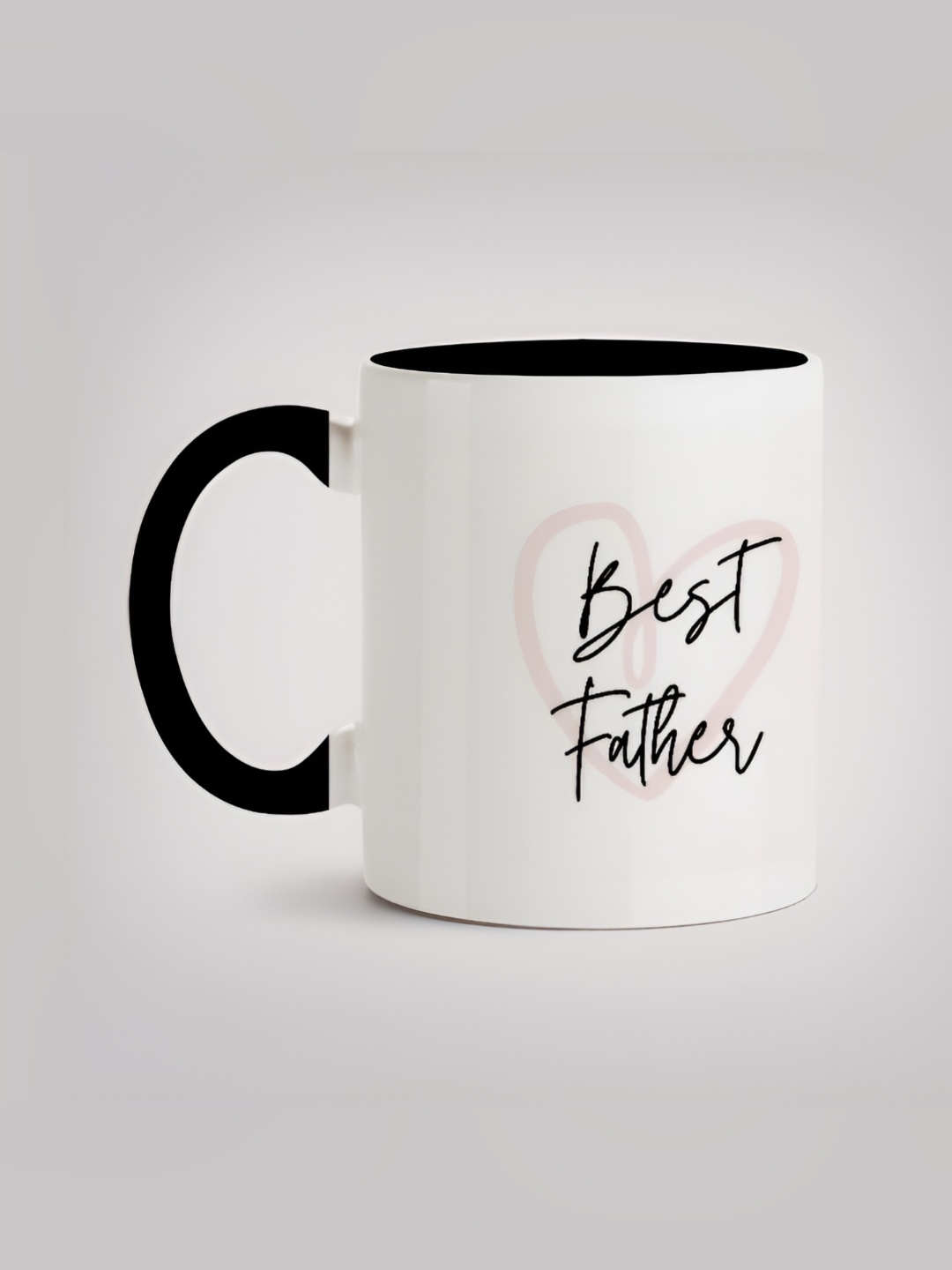 

MOTIVATE BOX White & Black Ceramic Printed Mugs 330 ml