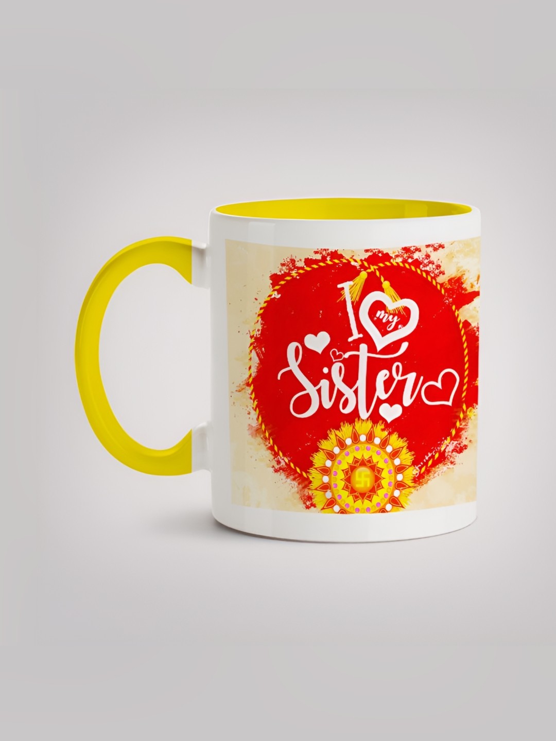 

MOTIVATE BOX White & Red Text or Slogans Printed Ceramic Glossy Mugs 330 ml