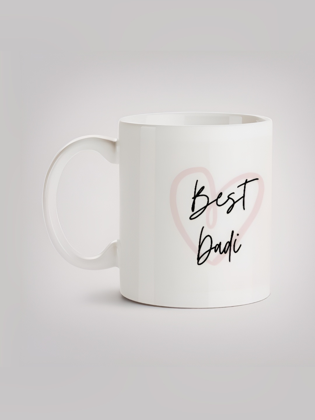 

MOTIVATE BOX White & Black Printed Ceramic Glossy Mugs 330 ml