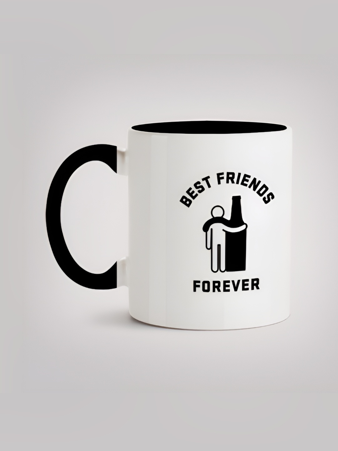 

MOTIVATE BOX White & Black Printed Ceramic Mugs 330 ml