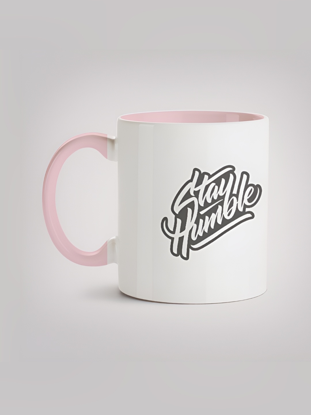 

MOTIVATE BOX Black & White Typography Printed Ceramic Glossy Mug 330 ml