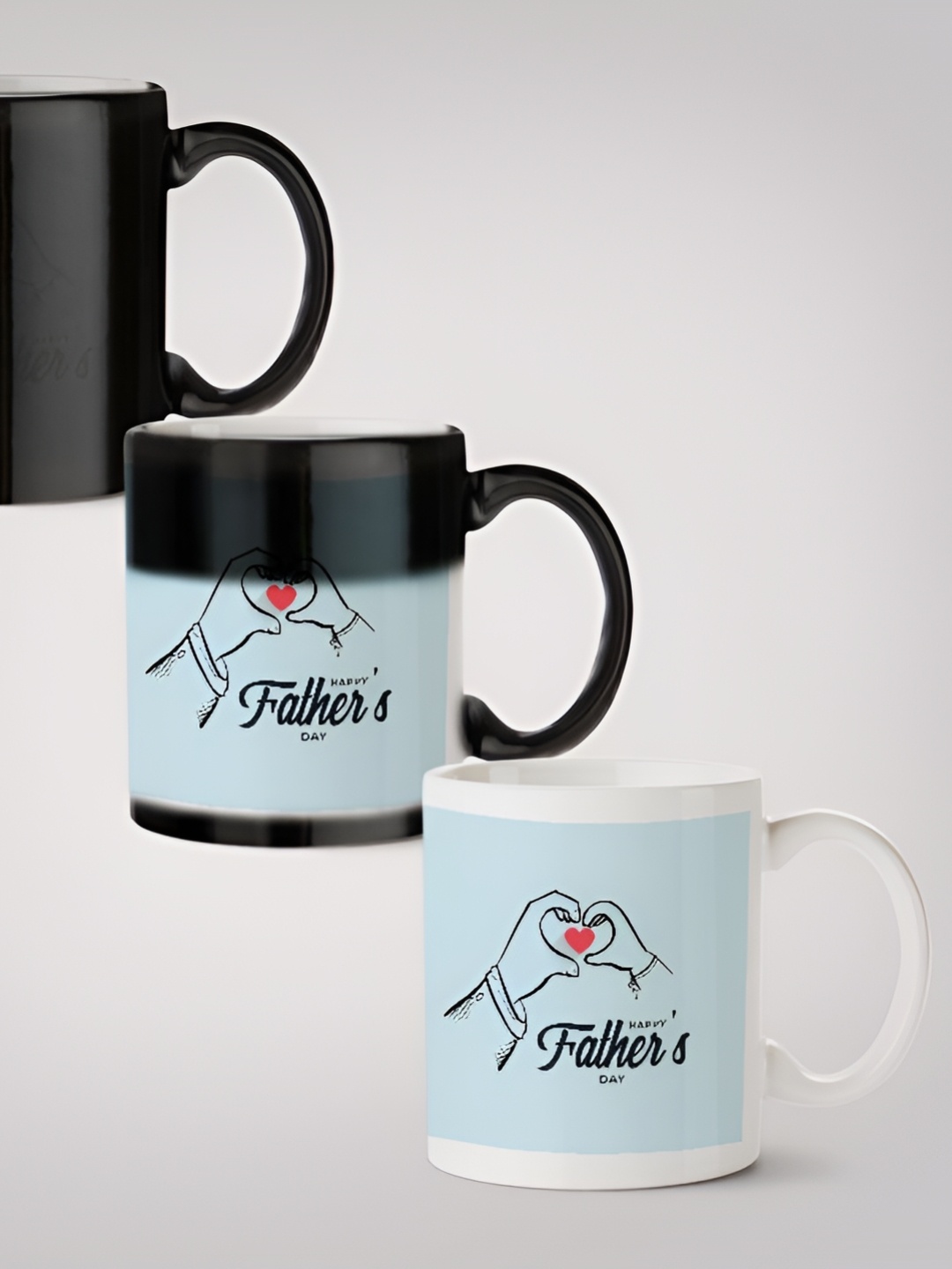 

MOTIVATE BOX Blue & White Text or Slogans Printed Ceramic Glossy Mugs 330 ml