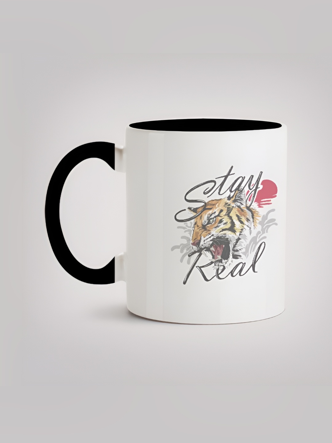 

MOTIVATE BOX White & Black Text or Slogans Printed Ceramic Glossy Mugs 330 ml