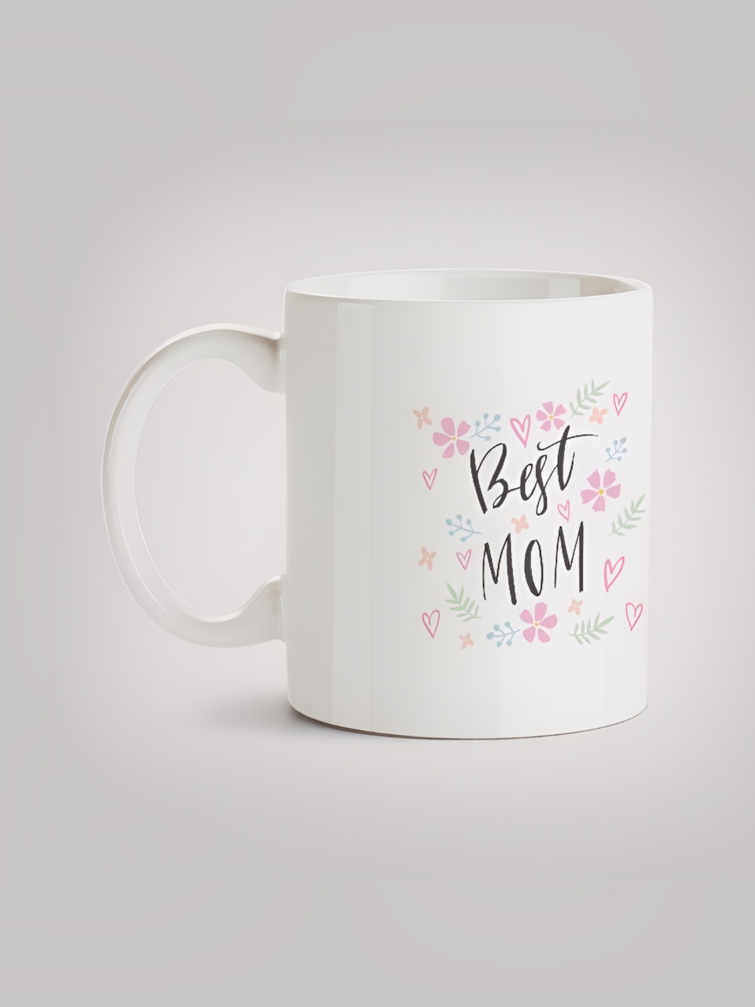 

MOTIVATE BOX White & Black Typography Printed Microwave Safe Ceramic Mug 330 ml
