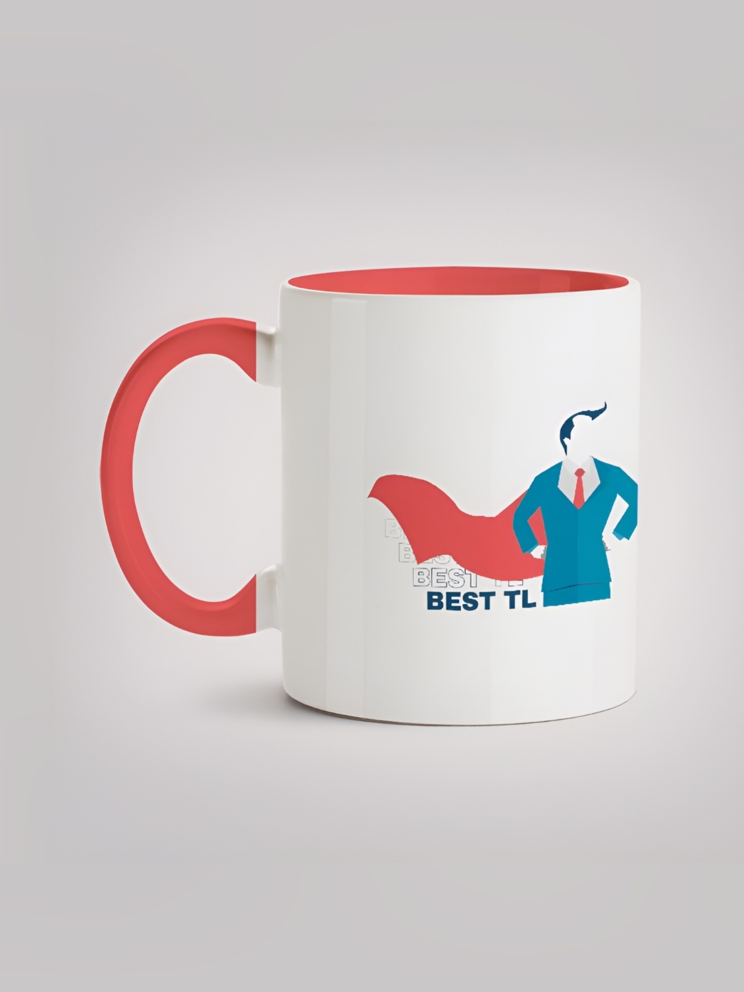 

MOTIVATE BOX White & Pink Text or Slogans Printed Ceramic Glossy Mugs 330 ml
