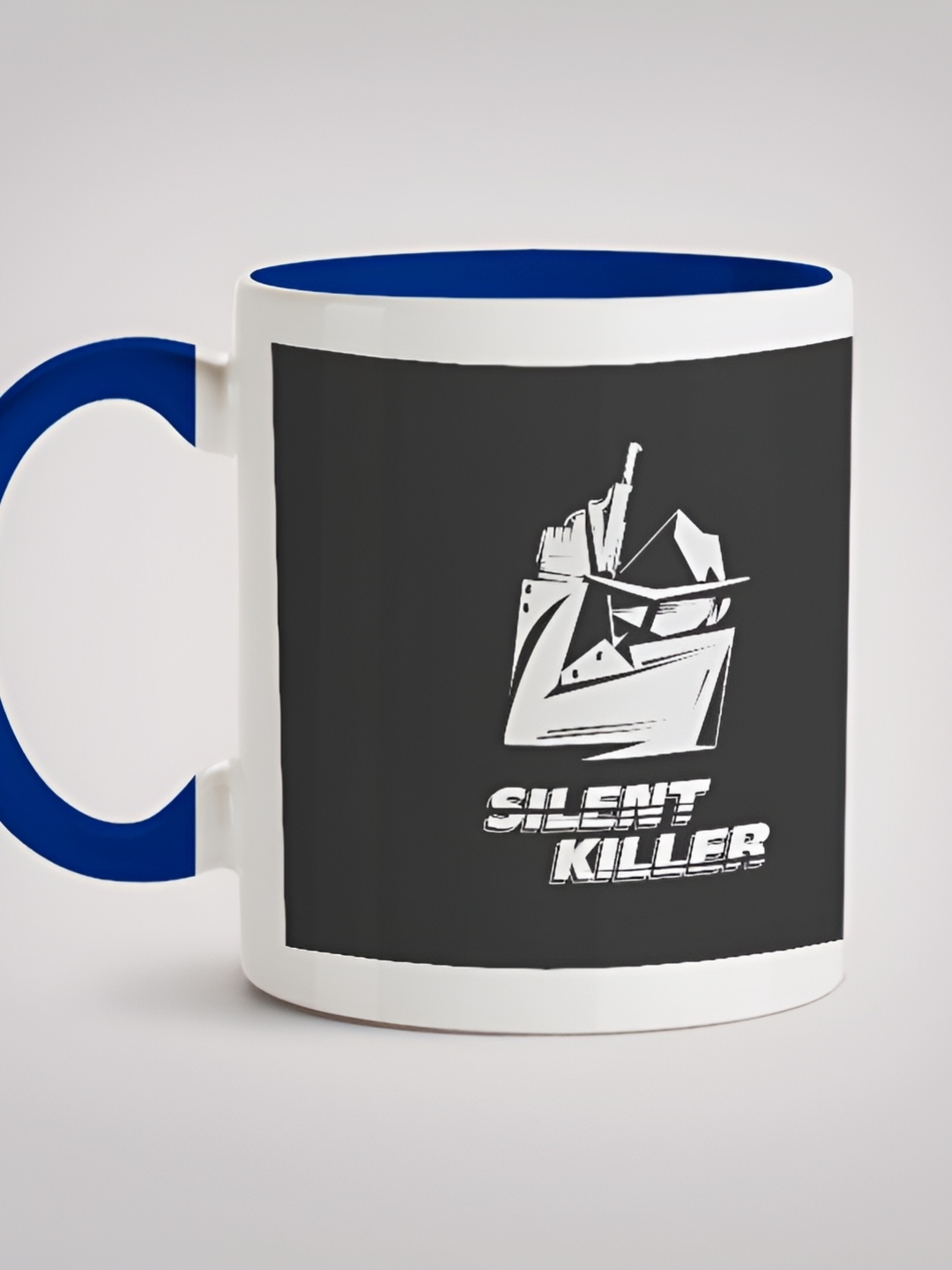 

MOTIVATE BOX Black & White Printed Ceramic Glossy Mug 330 ml