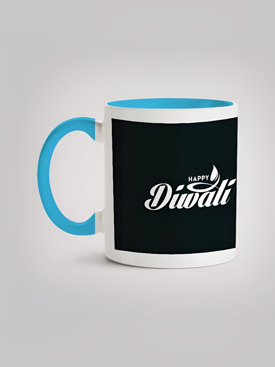 

MOTIVATE BOX Black & White Typography Printed Ceramic Glossy Mug 330 ml