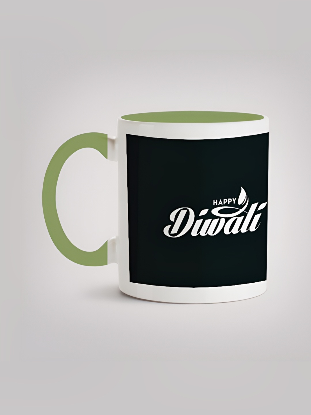 

MOTIVATE BOX Black & White Typography Printed Ceramic Glossy Mug 330 ml