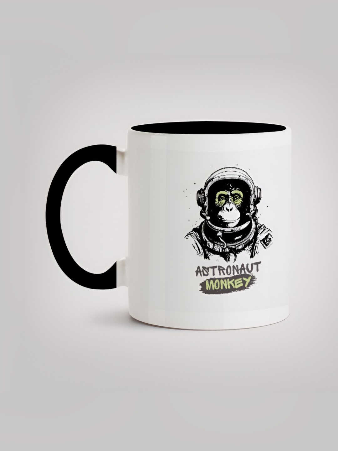 

MOTIVATE BOX Black & White Text or Slogans Printed Ceramic Glossy Mugs 330 ml