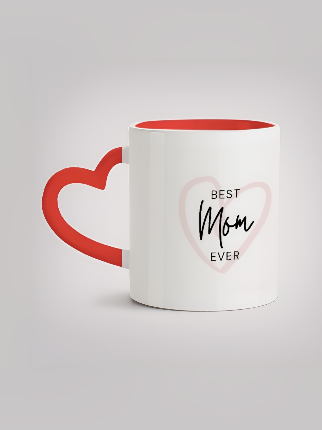 

MOTIVATE BOX White & Red Printed Ceramic Glossy Mug 330ml