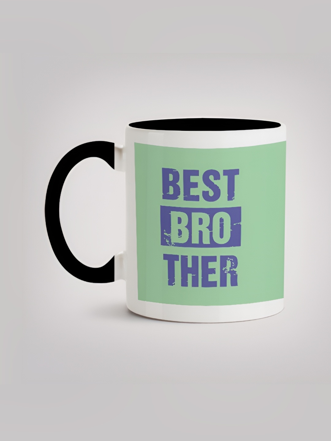 

MOTIVATE BOX White & Green Printed Ceramic Glossy Mug 330ml