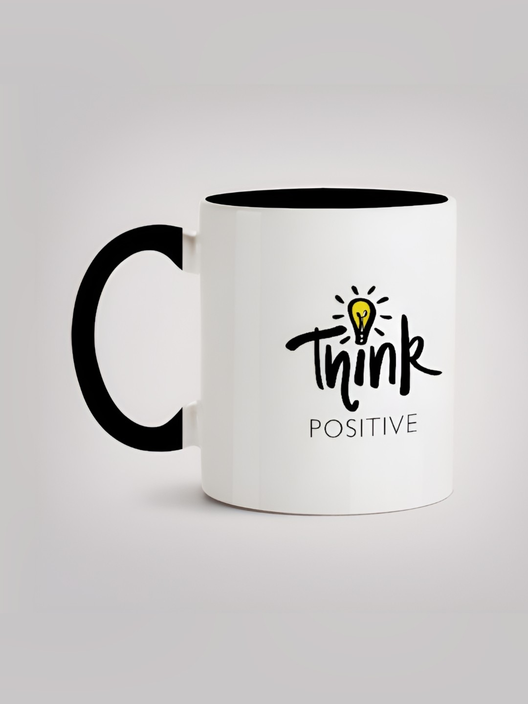 

MOTIVATE BOX Black & White Ceramic Printed Mugs 330 ml