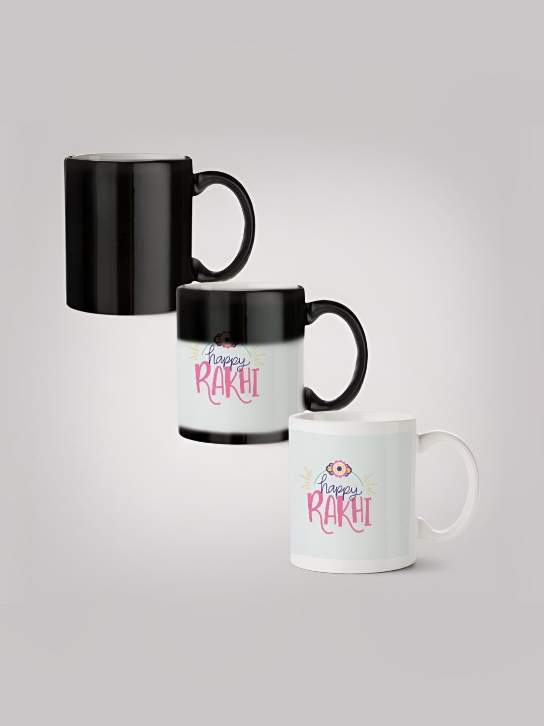 

MOTIVATE BOX White & Green Typography Printed Ceramic Glossy Mug 330 ml