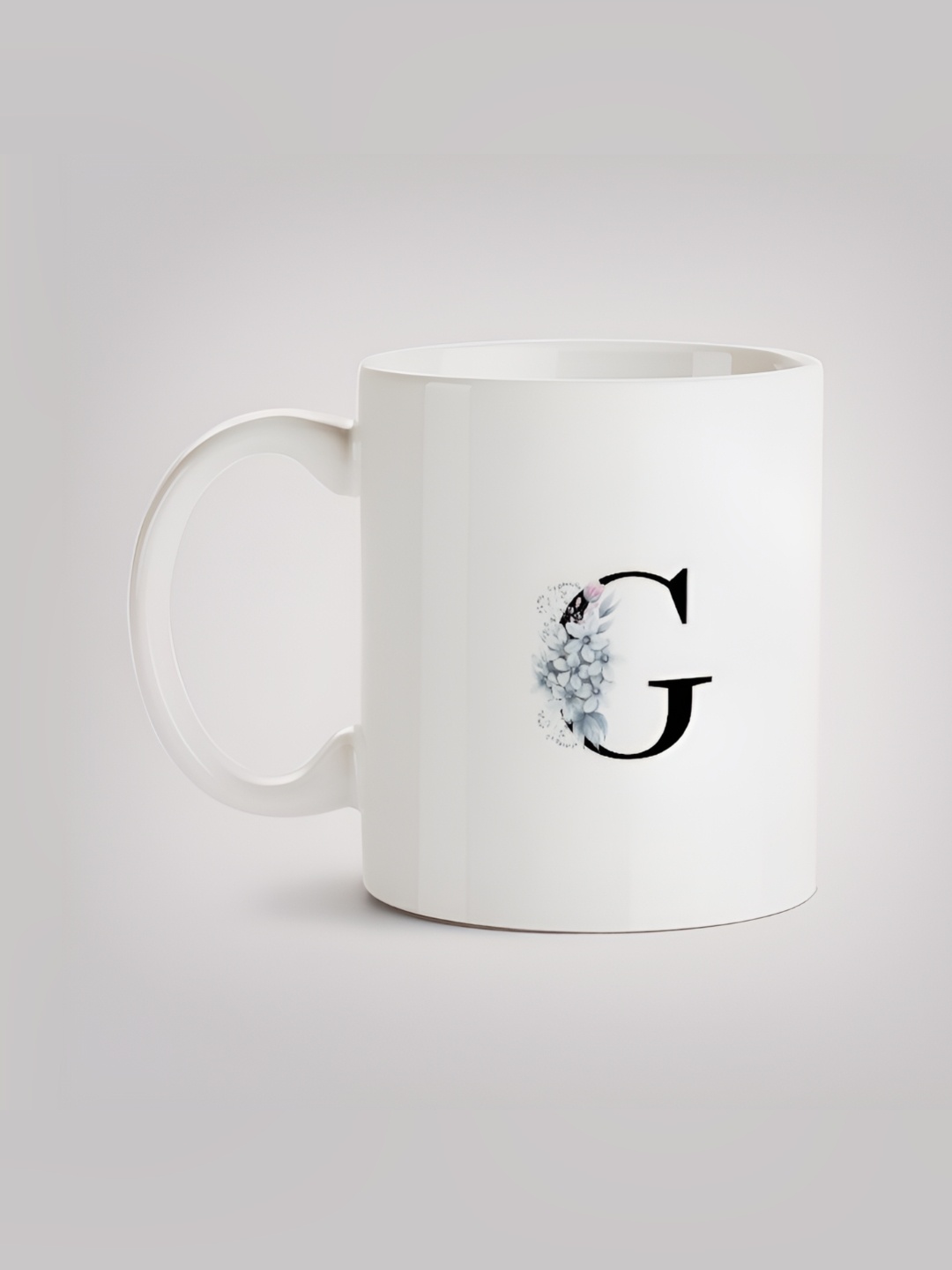 

MOTIVATE BOX White & Black Printed Glossy Ceramic Mugs 330 ml