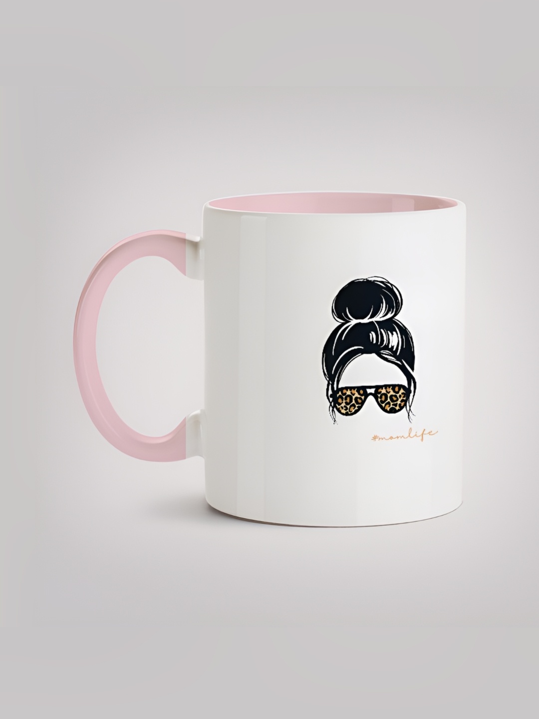 

MOTIVATE BOX White & Black Printed Ceramic Glossy Mug 330ml