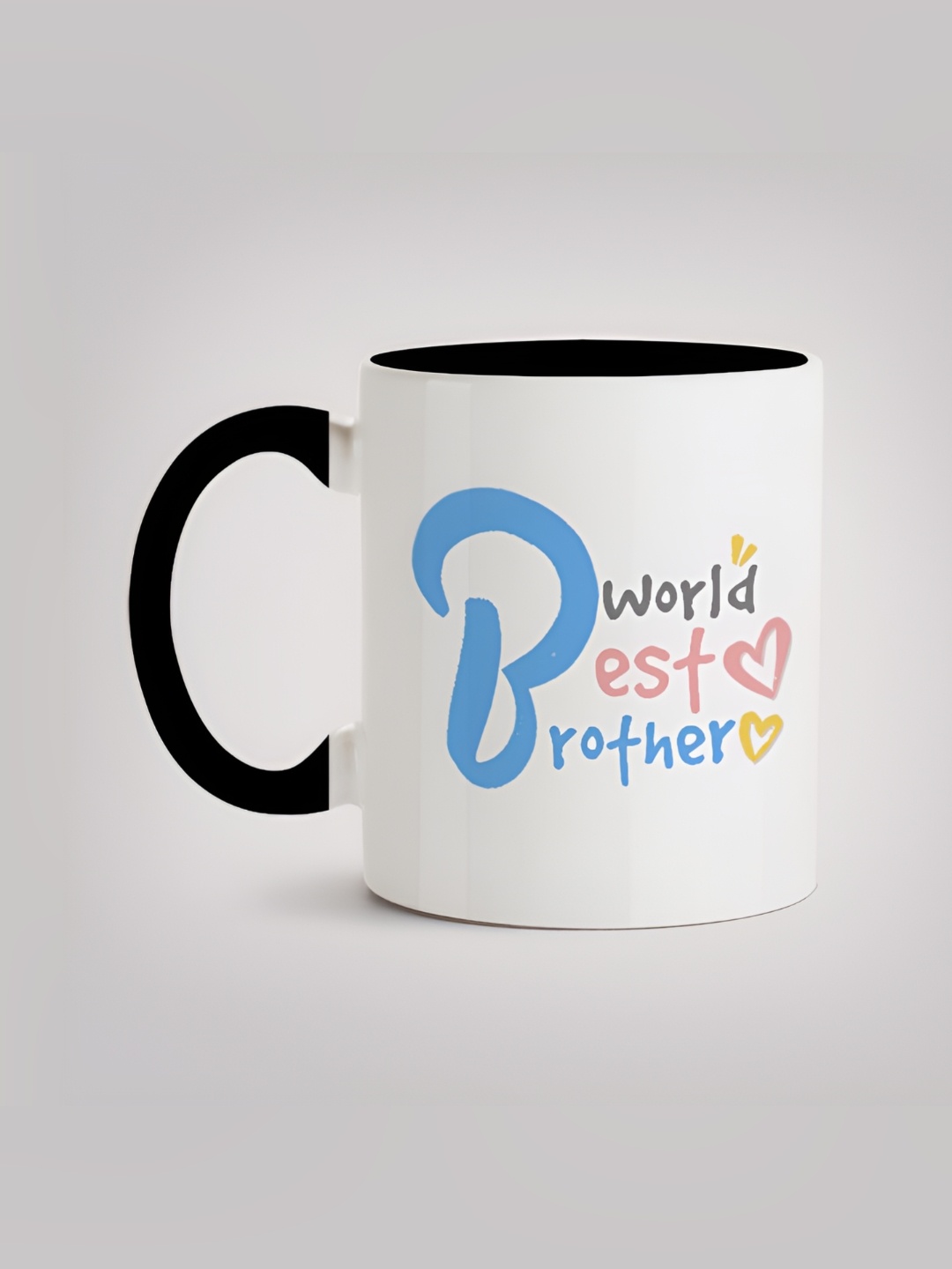 

MOTIVATE BOX White & Black Printed Ceramic Glossy Mug 330ml