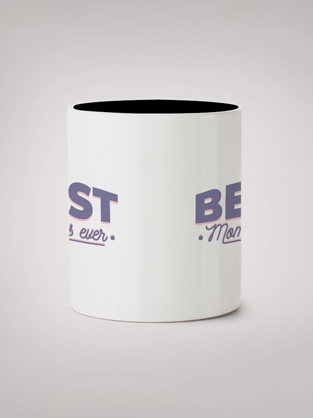 

MOTIVATE BOX White & Black Text or Slogans Printed Ceramic Glossy Mugs 330 ml