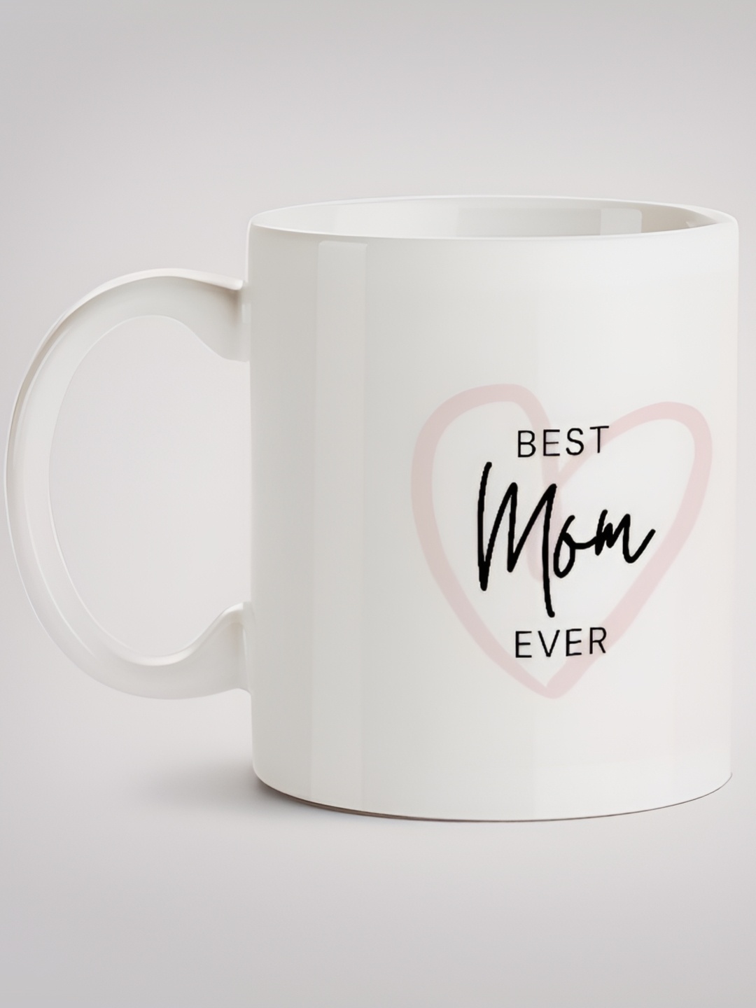 

MOTIVATE BOX White & Black Printed Glossy Ceramic Mug 330ml
