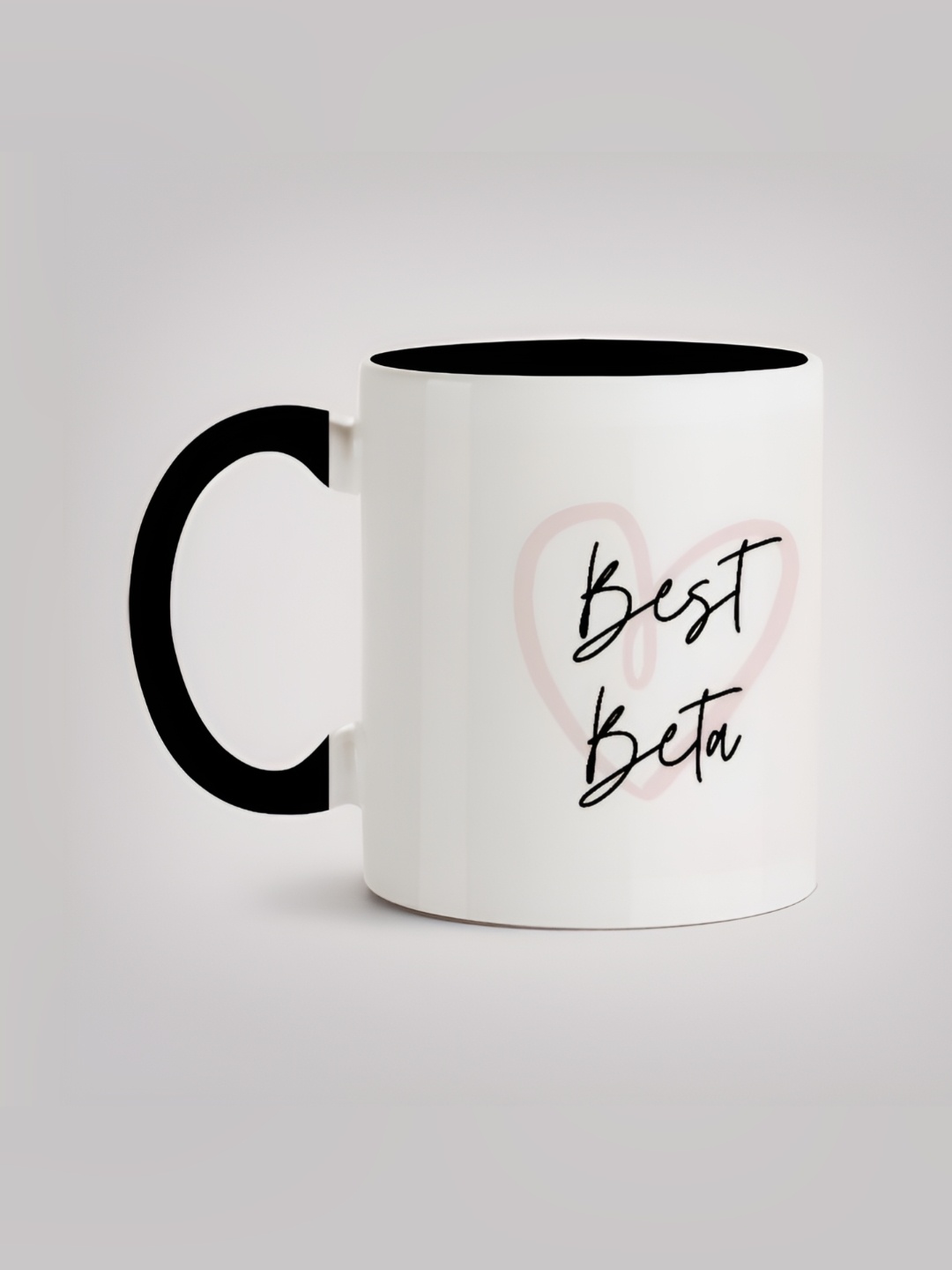 

MOTIVATE BOX White & Black Printed Ceramic Glossy Mug 330ml