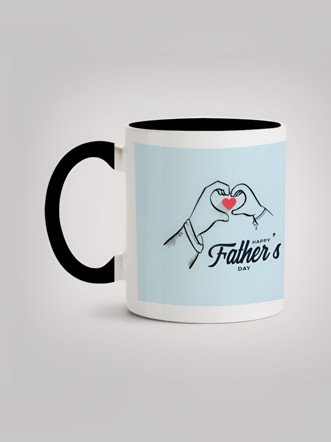 

MOTIVATE BOX Blue & Black Text or Slogans Printed Ceramic Glossy Mugs 330 ml
