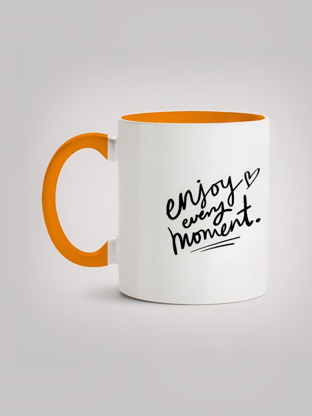 

MOTIVATE BOX White & Black Typography Printed Microwave Safe Ceramic Mugs 330ml