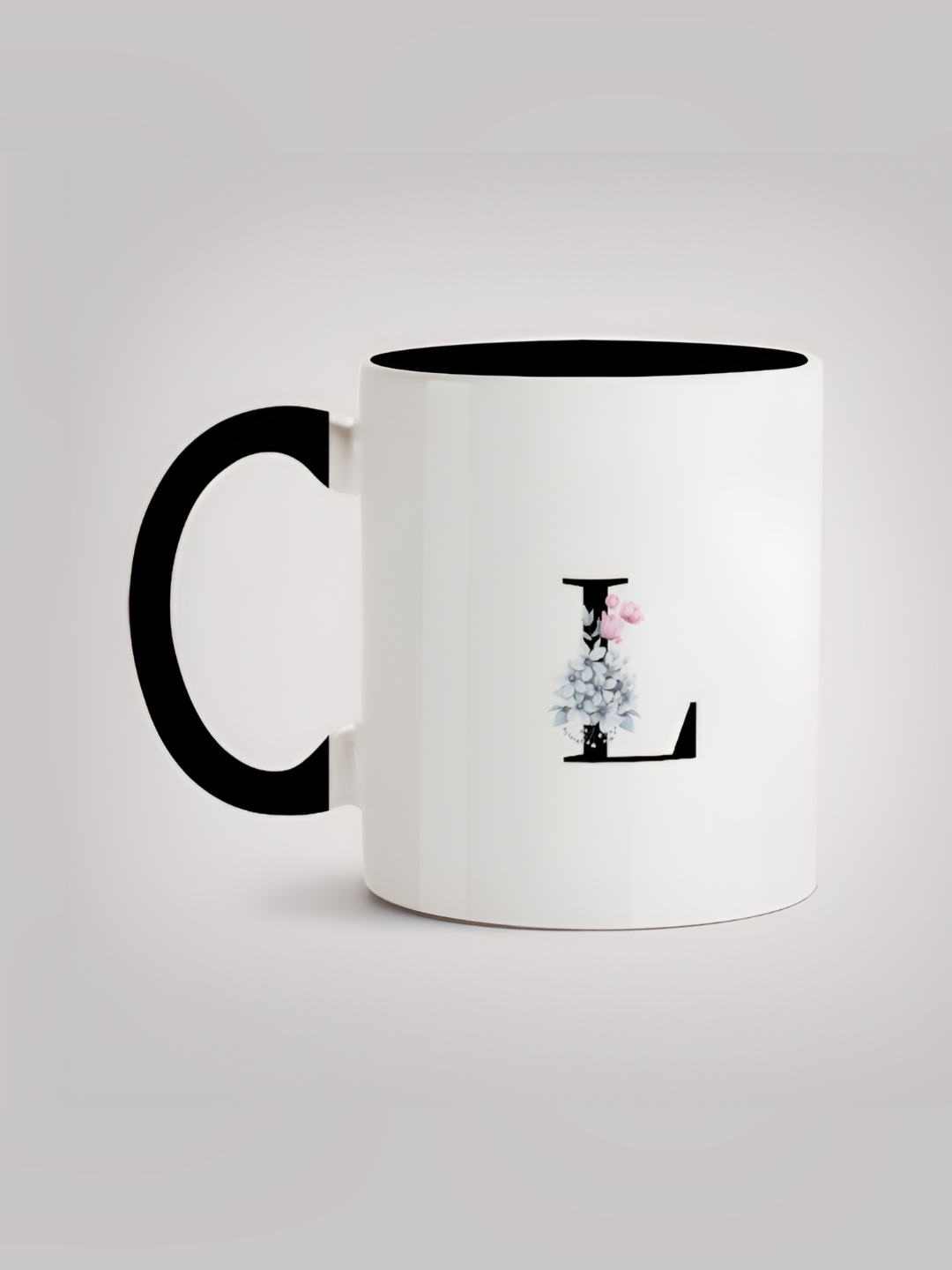 

MOTIVATE BOX White & Black Typography Printed Ceramic Glossy Mug 330 ml