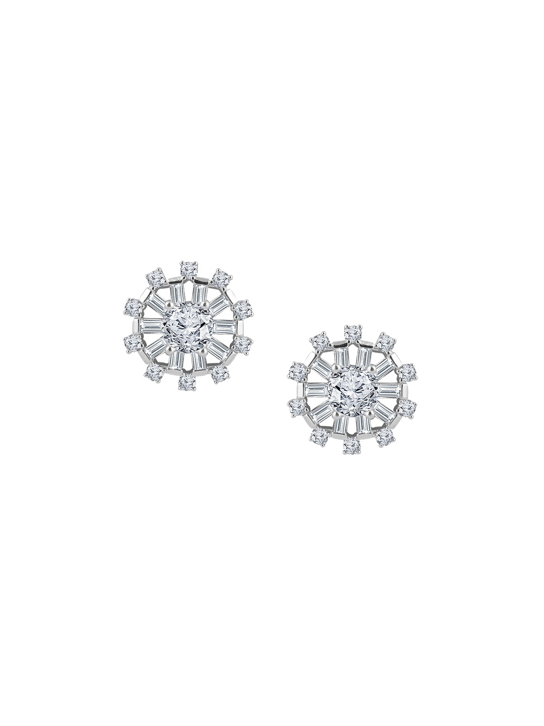 

JUPRA Silver Fortune Wheel 925 Sterling Silver Earrings