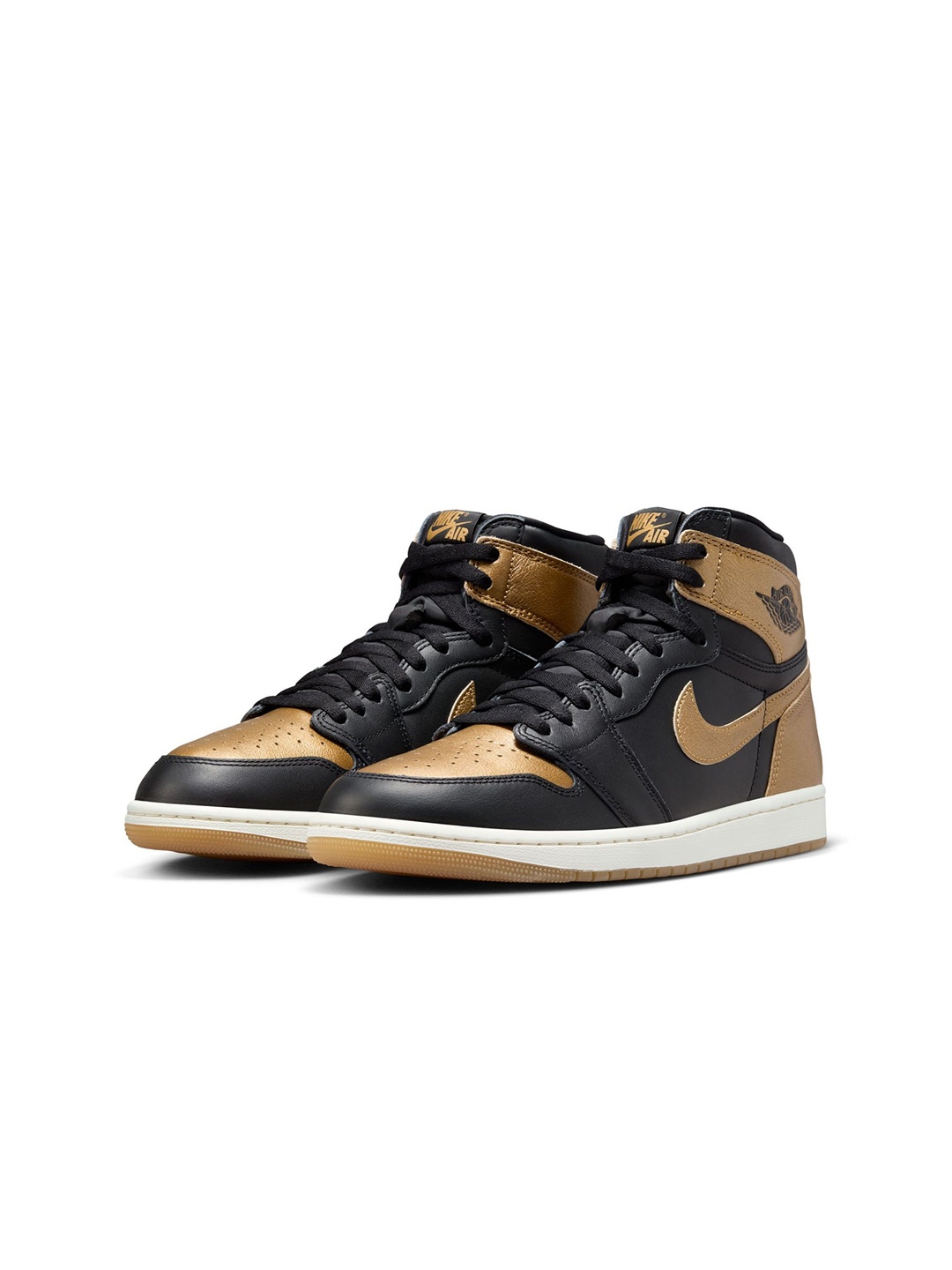 

Nike Jordan 1 Retro High OG 'Black and Gold' Men's Shoes