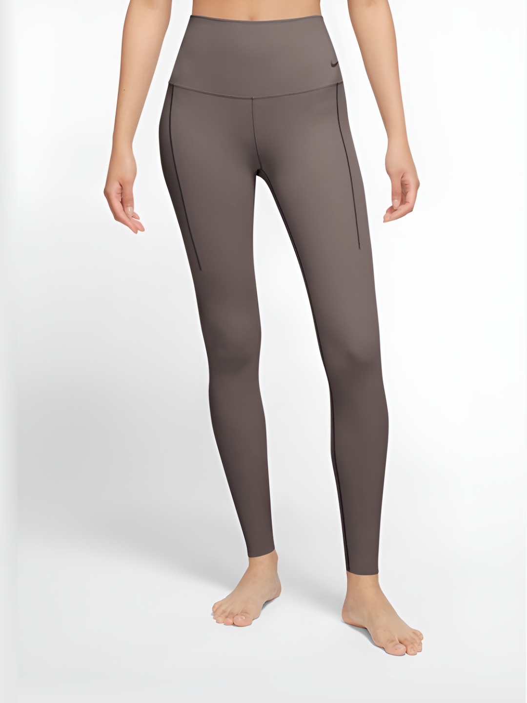 

Nike Zenvy Women's Gentle-Support High-Waisted Full-Length Leggings, Grey