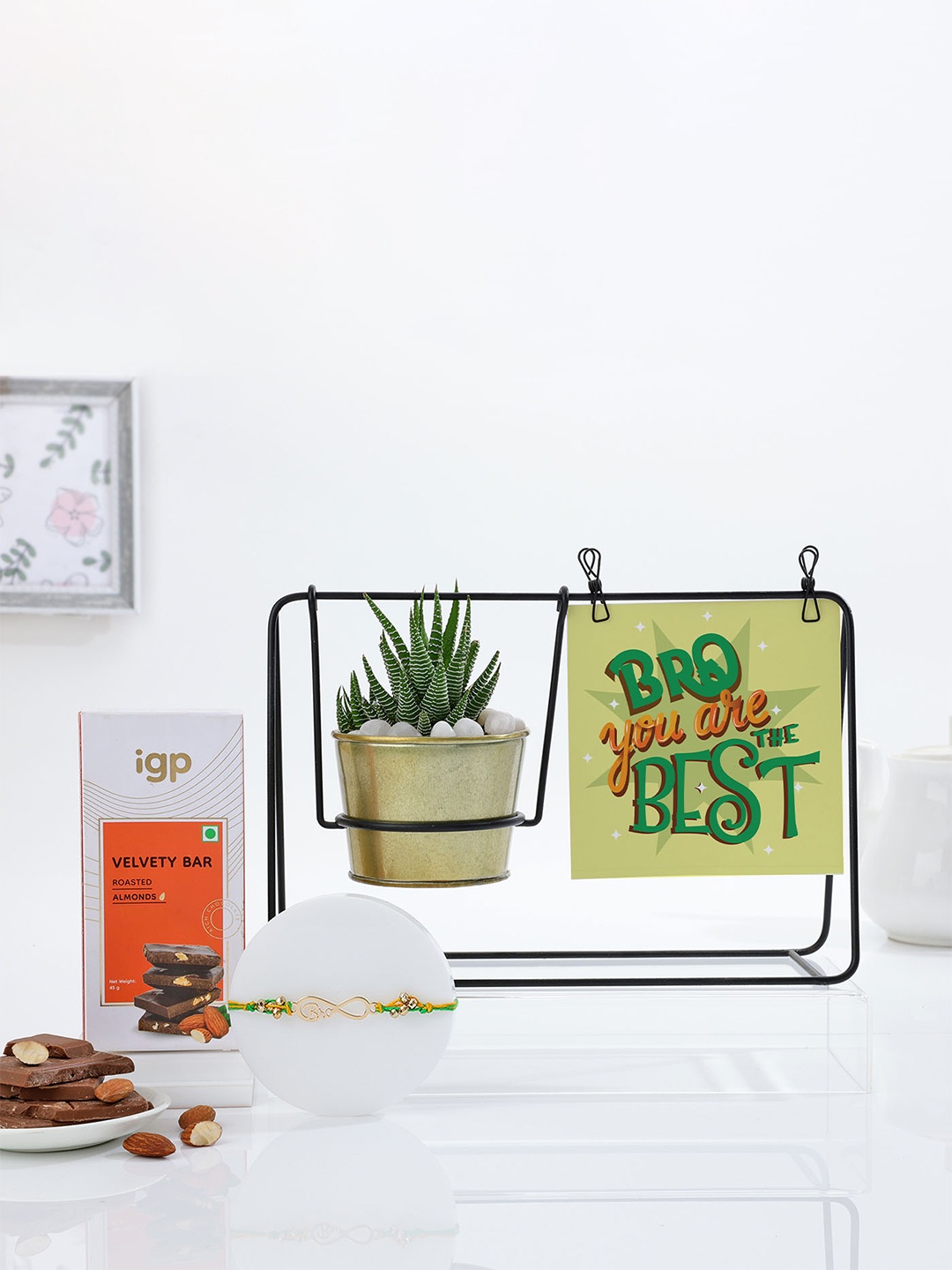 

IGP 7-Pcs Bro You Are The Best Assorted Gifts, Brown