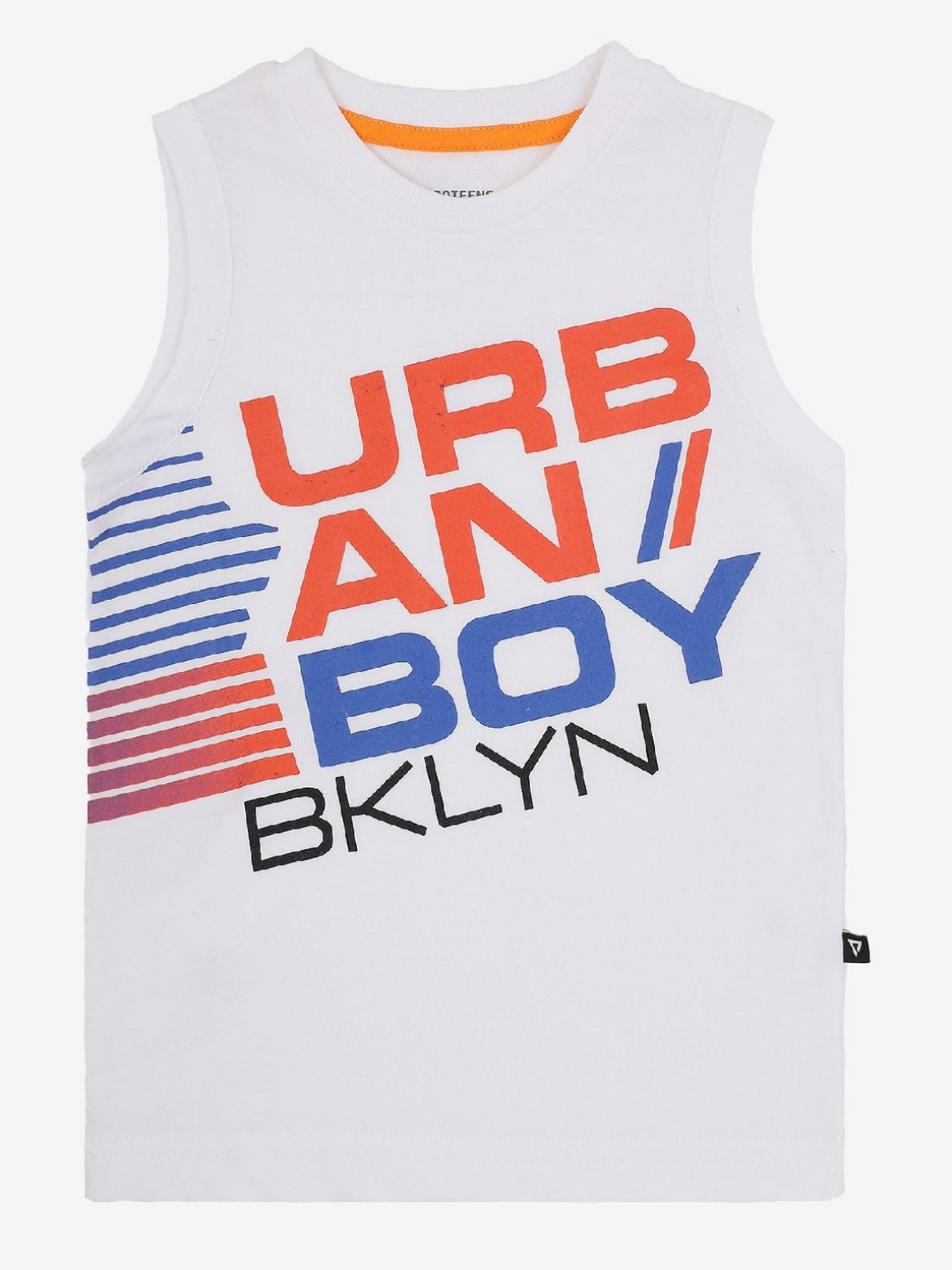 

Bodycare Boys Pack Of 2 Printed Round Neck Cotton Tshirts, White