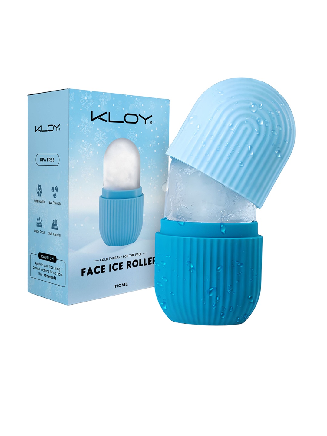 

KLOY Cold Therapy Ice Roller For Face, Blue