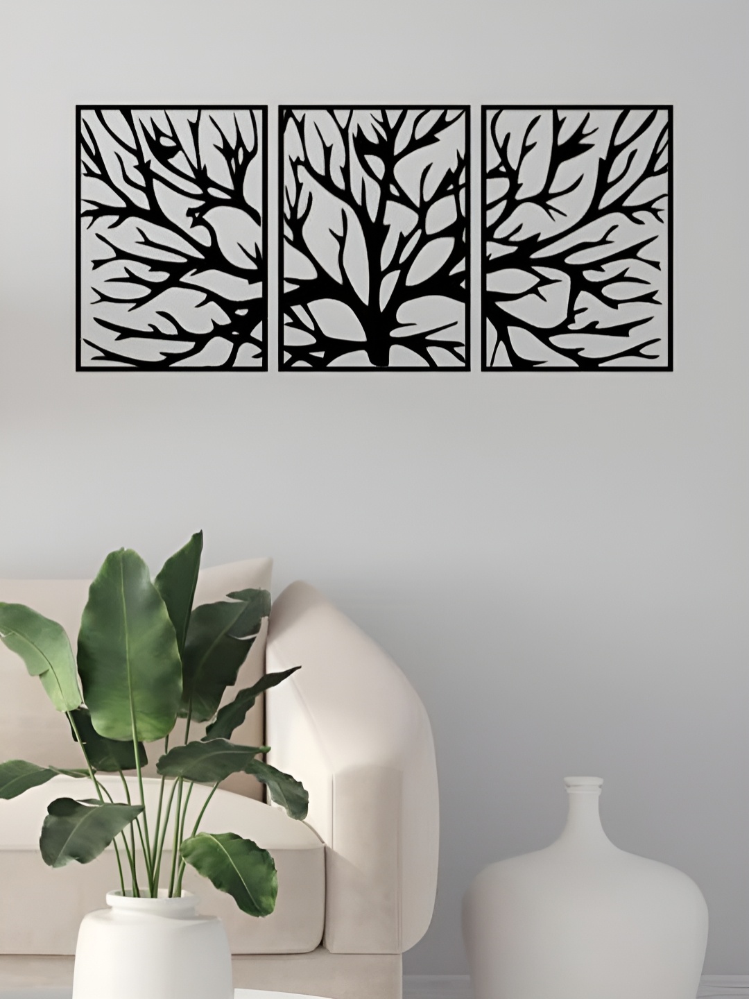 

ARTROOMS Black Tree Metal Wall Decor
