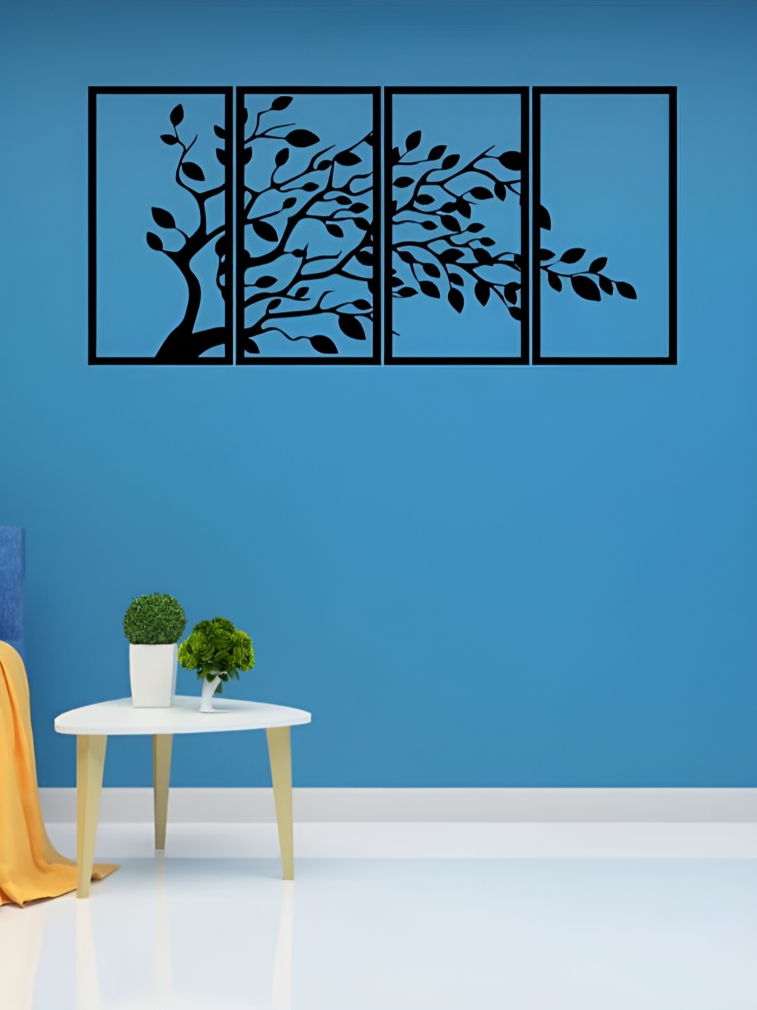 

ARTROOMS Black Tree Metal Wall Decor