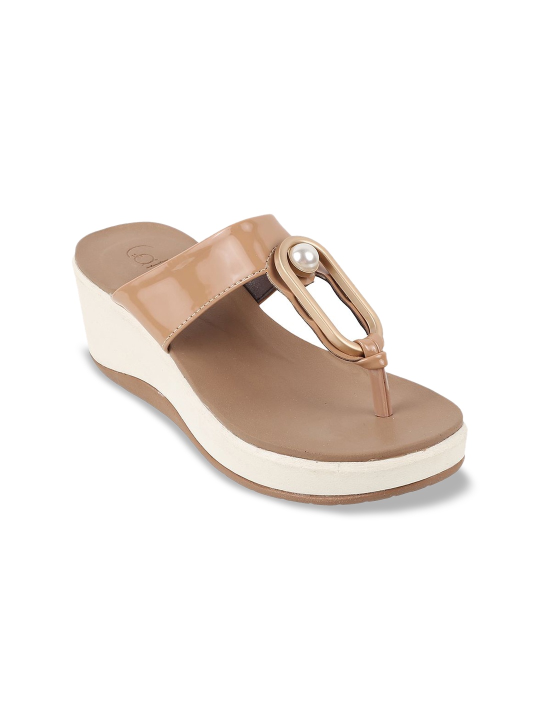 

Catwalk Wedge Heel Sandals, Tan