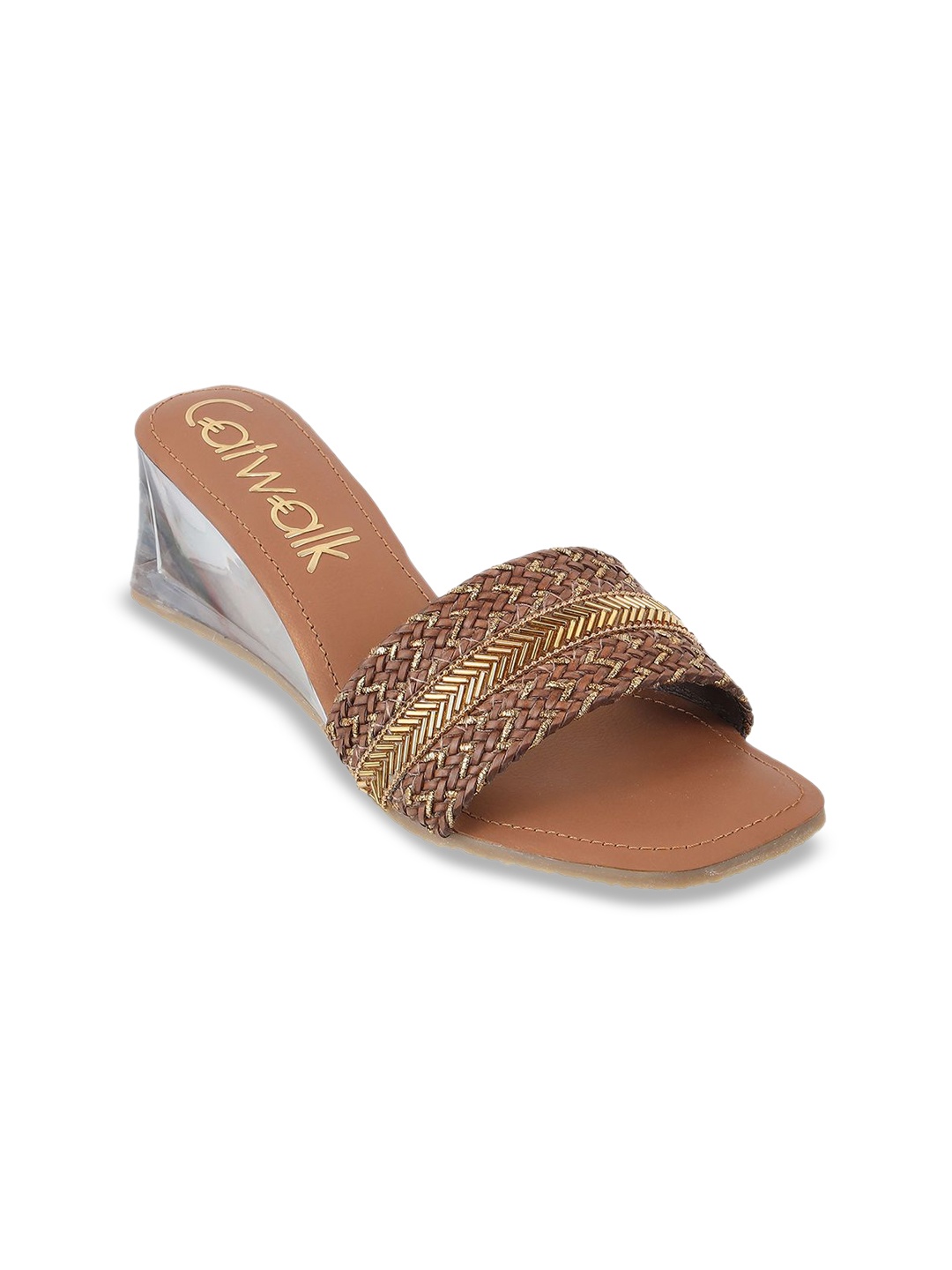 

Catwalk Women Embellished One Toe Flats, Brown