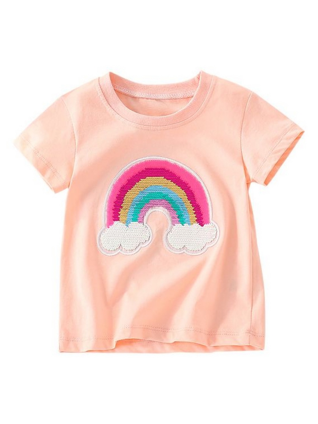 

StyleCast x Revolte Girls Printed Applique T-shirt, Pink
